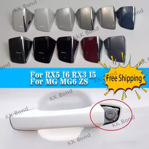 For Roewe RX5 I6 RX3 I5 MG MG6 ZS Car Front Left Door Outside Door Handle Cover Lock Cap External Ha