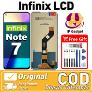 LCD Infinix Note 7 Original asli hp Touchscreen Kualitas Terbaik Free LEM murah COD