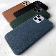 Ultra thin Litchi pattern Phone Casing For iPhone 12 11 Pro Max 12mini 12Pro Max XS MAX XR X PU leather Soft Cover