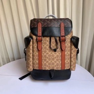 Hitch Backpack Coc In Signature Canvas With Horse and Carriage
