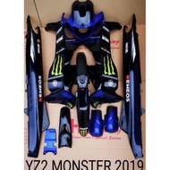 🔥 COVERSET 125ZR MONSTER GP (Siap Tampal) PREORDER
