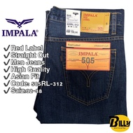IMPALA Brand Red Label Straight Cut Jeans (505RL)