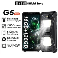 OUKITEL G5 16GB+128GB Handphone Dual Camping Lights 6inch HD Screen 6300mAh Support Reverse Chraging