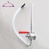 [deevoka] Manual Oil Pump Aluminum Alloy Suction Tube Assembly Barrel Rotary Pump for Vehicle Engine