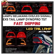 *READY STOCK* HONDA EX5 TAIL LAMP DYNOPRO TST LED/ EX5 DREAM/EX5 / LAMPU BELAKANG WITH SIGNAL LIGHT 