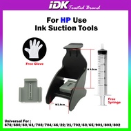 Universal Ink Suction Tool For Ink Cartridge 678 680 60 61 703 704 46 22 21 27 702 63 65 901 803 802 For HP Printer Use