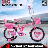 Mazara 16 18 inch Girls' Folding Bike