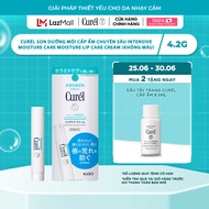 Son Dưỡng Môi Cấp Ẩm Chuyên Sâu Curel Intensive Moisture Care Moisture Lip Care Cream 4.2g Không Màu