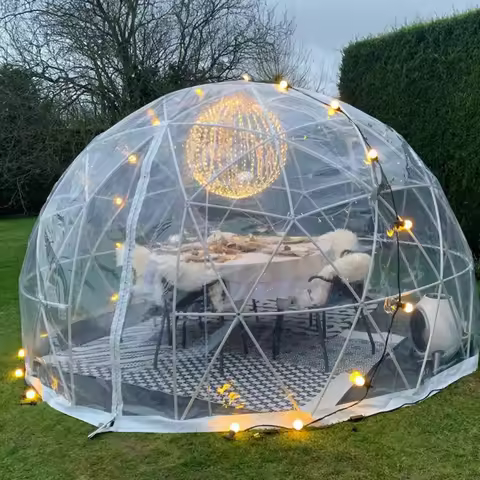 Clear Angel Oxygen Outdoor Garden Small Dome Igloo Tent Clear Transparent Dome Tent