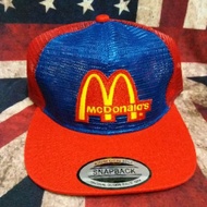 Hot cap vintage Mcdonald's fullmesh tag made in usa