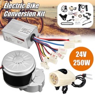 24V 250W Electric Bicycle E-Bike Conversion Kit Motor Controller Fit For 22-28"