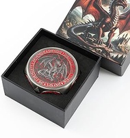 DND Dice Set, 8-in-1 Fingertip Gyro Metallic DND Dice, DND Starter Set, Dragon Dice Spinner for DND 