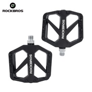 ROCKBROS Bicycle Pedal Non-Slip Nylon Pedal Bearings Stable Night reflective Smooth Bike Accessories
