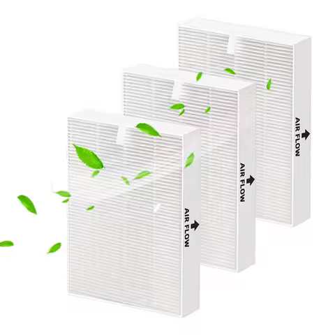 Air Purifier HEPA Filter R Fit for Honeywell Air Purifier HPA100/200/300 and 5000 Series,6 Pack True
