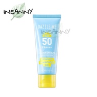 INSANNY DAZZLE ME Sunscreen Gel SPF 50 PA++++ – Attack on Sun UV Face Sunblock Protect 40G
