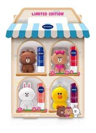 Nivea妮維雅 x Line Friends 護唇膏 泰國限定 兔兔款