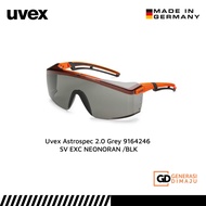[ ORIGINAL UVEX READY STOCK ] Uvex Astrospec 2.0 Grey 9164246 SV EXC NEONORAN /BLK