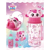water bottle water bottle kids Korea Mengke Children Special Water Bottle Straw Pot Student Summer O