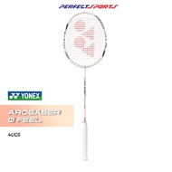 [Free String + Grip] Yonex ARCSABER 0 FEEL WHITE PURPLE BADMINTON RACKET 4U5