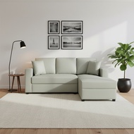 INDEX LIVING MALL โซฟา PVC L-shape รุ่นจอร์จ