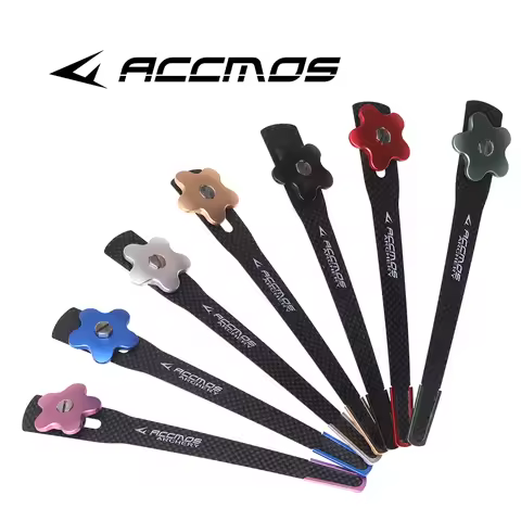 ACCMOS 1k Archery Clicker Carbon Fiber Signal Clicker positioner click-clack Adjustable Beginner Rec