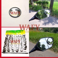 Kaca Spion Tempel Bulat Mini Kacamata Spion Kaca Sepion Bulat Mini