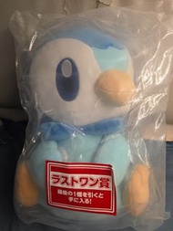 Pokemon一番賞 Piplup 玩偶 波加曼尾賞