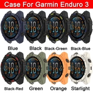 Liquid Silicone Case For Garmin Enduro 3 Smart watch Hollow Out Silicone Shell Watch anti fall armor