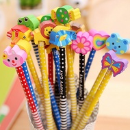 (Super cheap) Pencils with HB erasers in many shapes, Christmas pencils, school supplies-888ZA