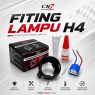 H4 Socket Lamp Fitting H4 Lamp Holder H4 Socket Lamp Fitting Universal H4 Lamp Fitting