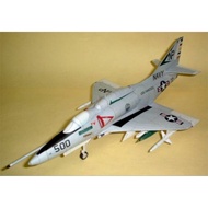 A4F jet plane papercraft pattern sheet 50 scale (3PQ-A14)