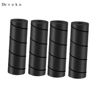 Devoko 4x Bed Base Foot Covers Reusable Rubber Easy Install Bed Base Leg Covers Bed Base Foot Protec