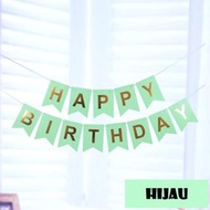 Gratis Ongkir - Bunting Flag Happy Birthday / Backdrop Pesta / Banner Dekorasi Ulang Tahun / Bendera