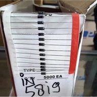 Diode IN5819 1N5819 disode schottky barrier rectifier 1A 5819 original Fajar electro 2
