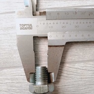 10X13 STAINLESS FULL THREAD BOLT 17 KEY BOLT/