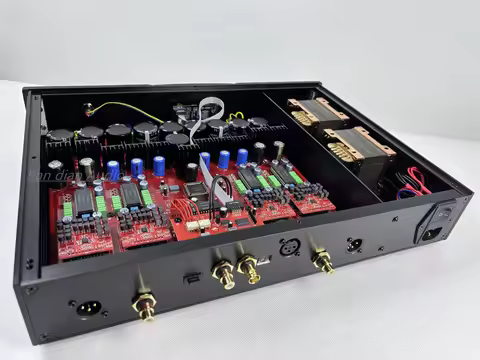 TDA1541 Parallel True Balance Audio Decoder, Fiber Optic AES/EUB.RCA.BNC. External I2S input RCA*2.X