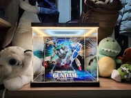 【AOWOBOX】高達ROBOT 魂 GP01 VS GP02 主題展示盒 展示箱 display box 亞加力 模型盒 亞加力展示盒 燈