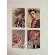 Photocard official straykids bangchan hyunjin maxident album