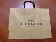 Coach paper bag coach紙袋