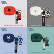 for Baseus Bass BP1 Pro ANC Protective silicone Baseus Bass EP10 Pro Cute blue astronaut Cartoon Cov