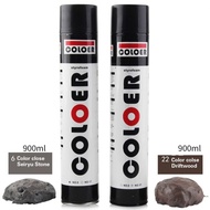 [Local Stock] COLOER PU Foam Spray ( GREY / BROWN 900ml) for Aquascape Tank Freshwater Aquarium Terr