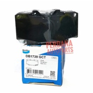 Front Brake Pads for Toyota Fortuner Old, Fortuner VNT, Fortuner VRZ Guaranteed Original BENDIX GCT 