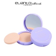 Elianto Velvet Matte Compact Powder (Natural Coverage Lightweight Creamy Smooth) Makeup Foundation P