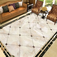 Modern Simple Marble Geometric Floor Wallpaper 3D Floor Tiles Mural