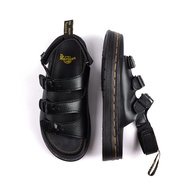 Martens Men's Black Leather Sandals Docmart Chimera CasualWanita Sandal Lelaki