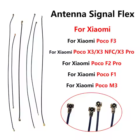 For Xiaomi Poco F1 F2 Pro F3 M3 Poco X3 X3 NFC X3 Pro Inner Wifi Antenna Signal Flex Cable Wire Ribb