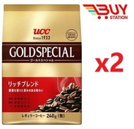 UCC Gold Special 金牌香醇綜合蒸餾咖啡粉(濃郁醇厚) 240g X2平行進口 4901201157585 G5-3