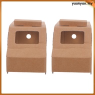 Ambulance Assembly Carton 2 Pcs Cardboard Cutout Children's Toys Boxes for Projects Kids  yuanyao