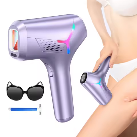 IPL Hair Removal For Women & Men, Permanent Reduction in Hair Regrowth, Visible Results in 2 Weeks, 