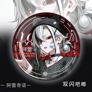 Genshin Impact/Arlecchino/Arlecchino Merchandise Badge Laser Game Double Flash/Jhgc